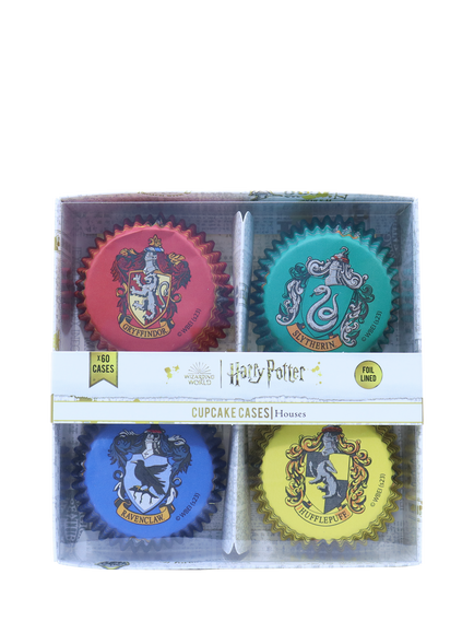 PME Harry Potter Hogwarts Houses Cupcake Cases, Pack of 60, Multicolour