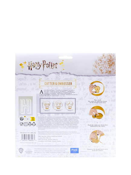 PME Harry Potter Character Cookie Cutters, Set of 3 - view 2, Gold