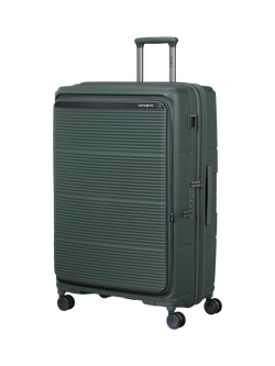 Samsonite Paralux 81cm Expandable 4-Wheel Suitcase, 126/139L, Olive