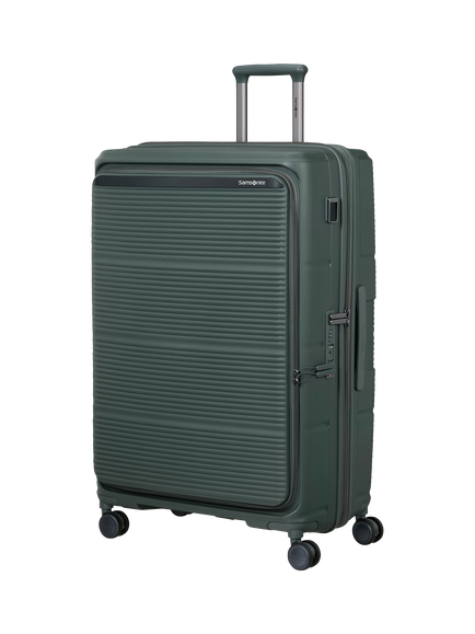 Samsonite Paralux 81cm Expandable 4-Wheel Suitcase, 126/139L, Olive