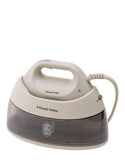 Russell Hobbs Fabric Luxe Steam Generator Iron, Baked Stone, Baked Stone