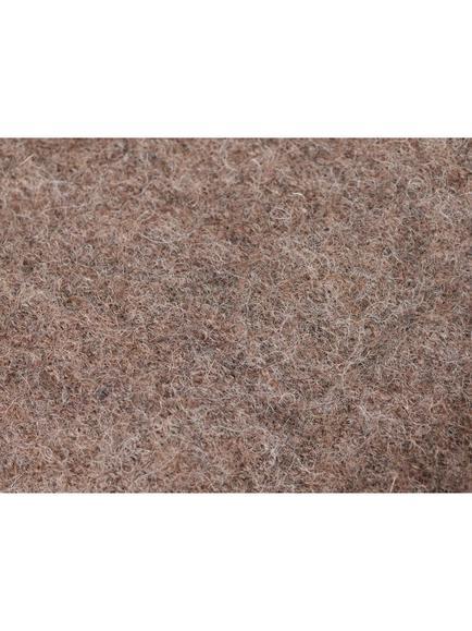 Montreux Fabrics Boiled Wool Plain Fabric, Mink - view 2, Mink