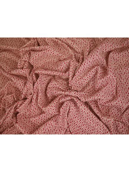 Montreux Fabrics Abstract Jersey Fabric, Claret, Claret