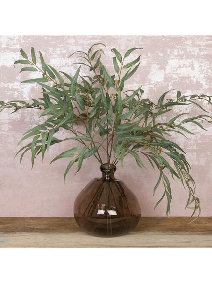 Floralsilk Artificial Long Leaf Eucalyptus, H117cm - view 2, Green
