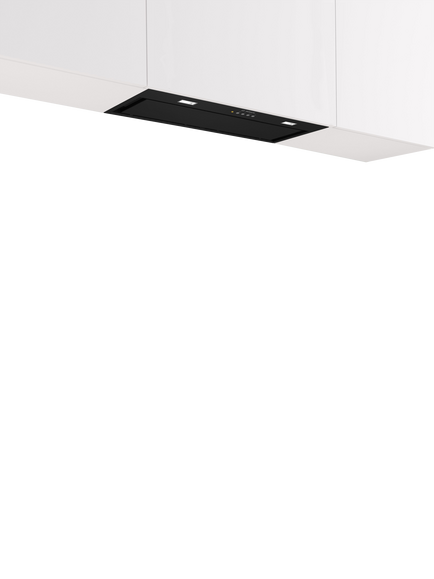 Bosch OUTLET Series 6 DLN77AC60B 70cm Canopy Cooker Hood, Like New, Black, Black