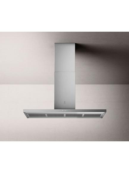 Elica OUTLET THIN-ISLAND 119.8cm Island Cooker Hood, A Energy Rating, Like New, Stainless Steel, Stainless Steel