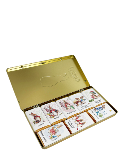 Charbonnel et Walker Peter Rabbit Mini Chocolate Bar Tin, 80g - view 2, Multi
