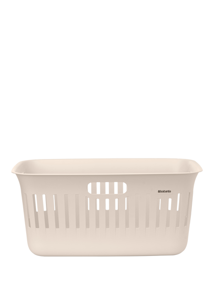 Brabantia Collect-It Laundry Basket, 40L, Soft Beige, Soft Beige