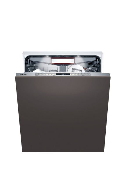 Neff OUTLET N70 S187TC800E Fully Integrated Dishwasher with Zeolith Drying, Like New, Stainless Steel, Stainless Steel