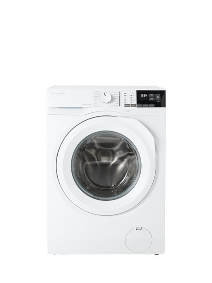 John Lewis OUTLET JLWM6942 Freestanding Washing Machine, 9kg Load, 1400rpm Spin, Like New, White, White