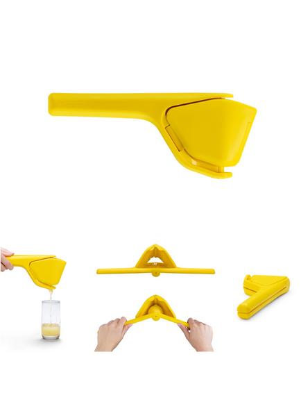 Dreamfarm Fluicer Fold Flat Easy Juicer, Yellow - view 2, Yellow