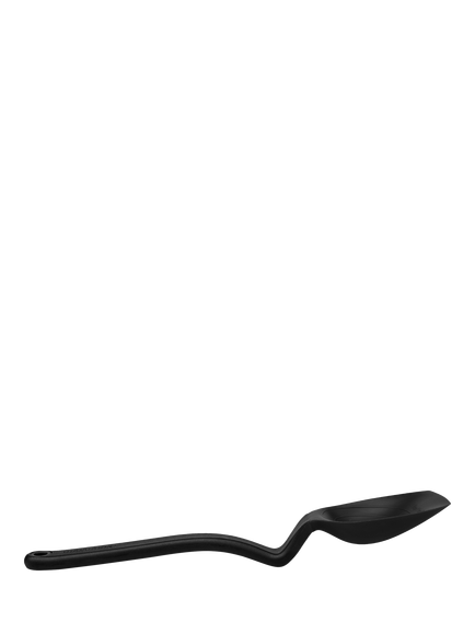 Dreamfarm Supoon Sit Up Scraping Spoon, Black, Black