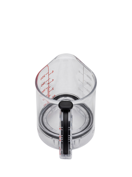 Dreamfarm Upcup Scrape Up Measuring Cup, Clear - view 2, Clear
