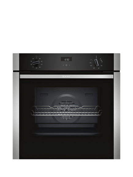 Neff OUTLET N50 B1ACE4HN0B Built In Electric Single Oven, Like New, Stainless Steel, Stainlees Steel
