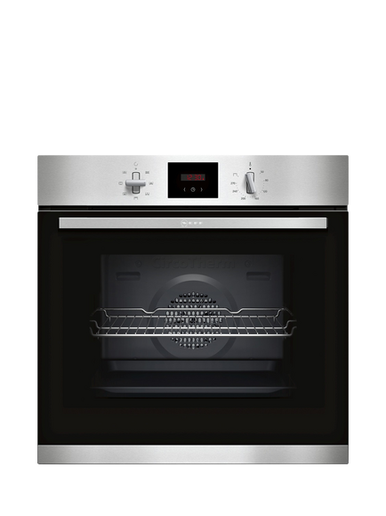 Neff OUTLET N30 B1GCC0AN0B Built In Electric Single Oven, Like New, Stainless Steel, 