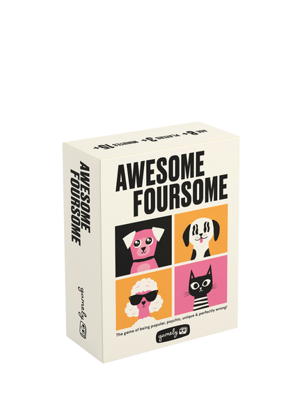 Gamely Awesome Foursome Card Game, Multi Multi