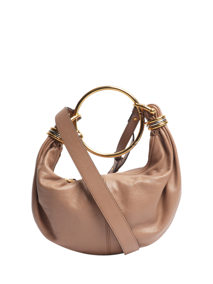Pre-loved Chloe Bracelet Leather Handbag, Neutral, Neutral