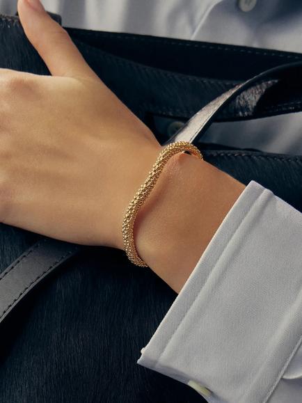 Missoma Open Claw Cuff, Gold - view 2, Gold