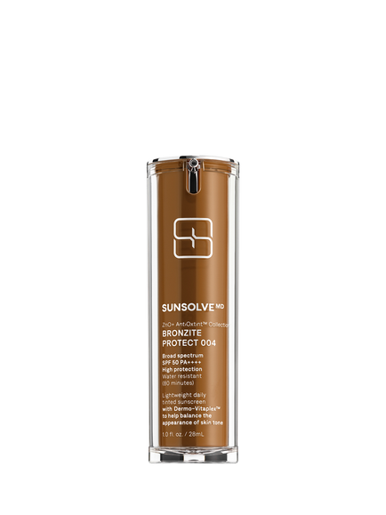 SunsolveMD ZnO+ AntiOxtint Bronzite Protect 004 SPF 50, 28ml, Brown Tan