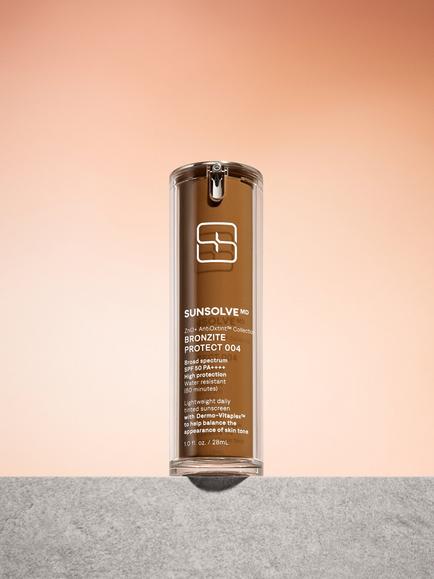 SunsolveMD ZnO+ AntiOxtint Bronzite Protect 004 SPF 50, 28ml - view 2, Brown Tan