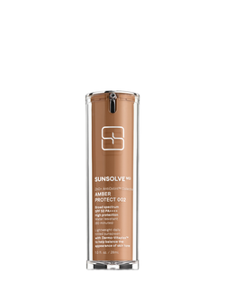 SunsolveMD ZnO+ AntiOxtint Amber Protect 002 SPF 50, 28ml, Brown Light