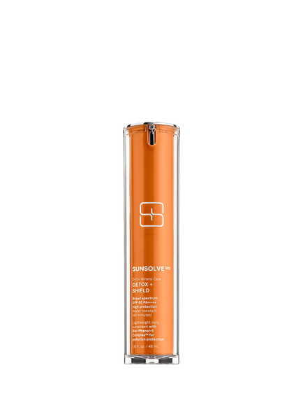 SunsolveMD ZnO+ Mineral Care Detox & Shield SPF 50, 50ml, White Off White
