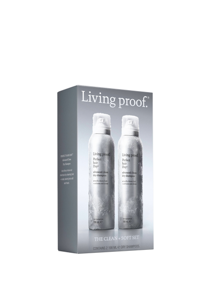 Living Proof The Clean And Soft Haircare Gift Set, 2 x 198ml, Clear
