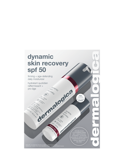 Dermalogica Dynamic Skin Recovery SPF 50 Skincare Gift Set, Clear