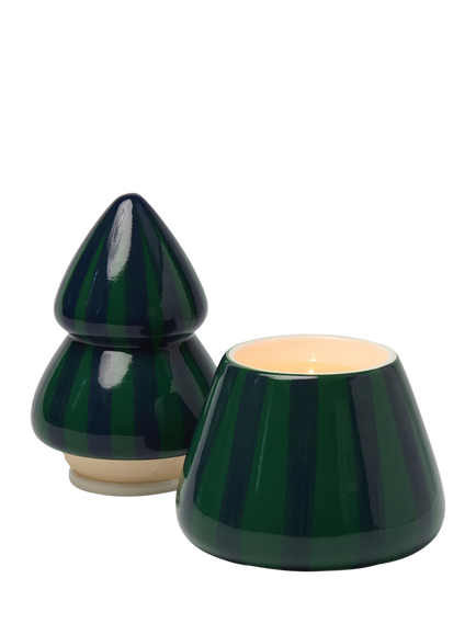 Paddywax Cabana Balsam Fir Christmas Tree Candle, 255g, Green