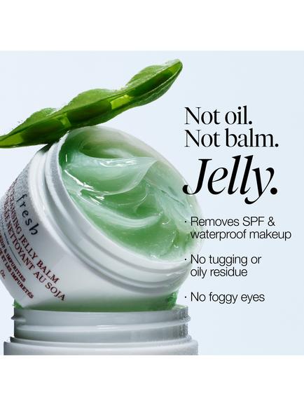 Fresh Soy Cleansing Jelly Balm, 100ml - view 2, White