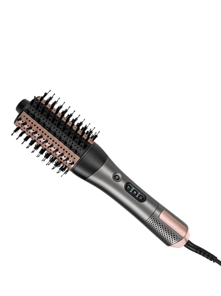 Remington ONE Power Dry & Smooth Hair Styling Brush, Dark Grey And Copper, Dark Grey And Copper