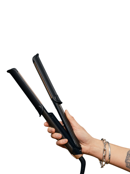 Remington ONE Straightener & Curler Hair Styler, Dark Grey And Copper - view 2, Dark Grey And Copper