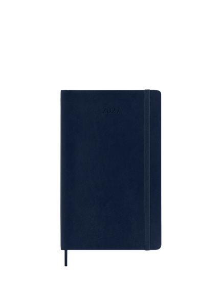 Moleskine 12 Month Weekly Diary/Planner 2027, Soft Cover, Blue - view 2, Blue Mid