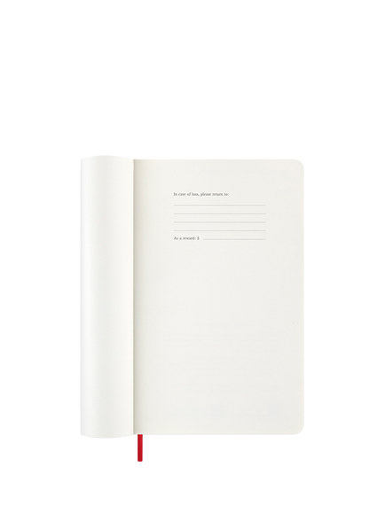 Moleskine 12 Month Weekly Diary/Planner 2027, Soft Cover, Red - view 2, Red Mid