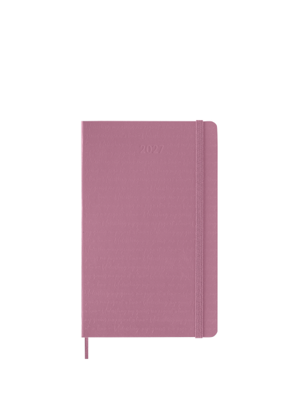 Moleskine 12 Month Daily Diary/Planner 2027, Hard Cover, Pink - view 2, Pink Mid