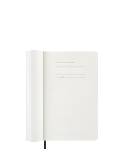 Moleskine VEGEA® Large 12 Month Weekly Diary/Planner 2027, Soft Cover, Black - view 2, Black Black