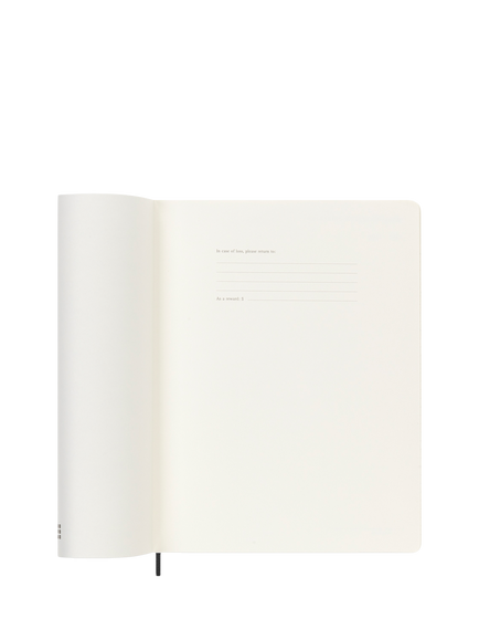 Moleskine 12 Month Extra Large Weekly Diary/Planner 2027, Soft Cover, Black - view 2, Black Black