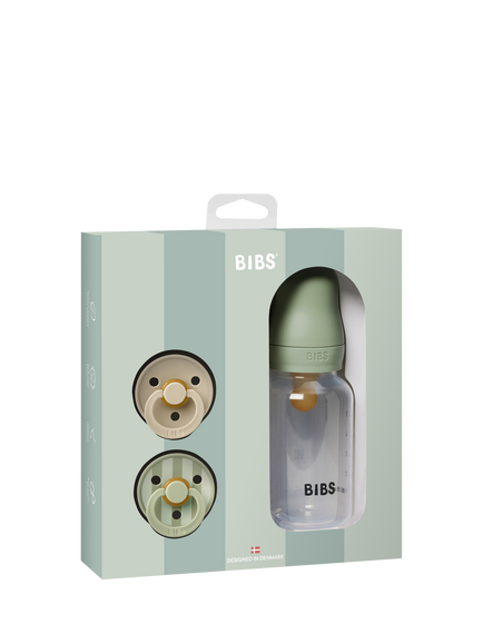 BIBS Baby Sprinkle Gift Set, Sage - view 2, Sage
