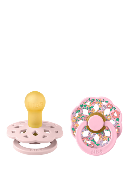 BIBS x Liberty Boheme Baby Soothers, Pack of 2, Oscar Meadow, Size 1 - view 2, Oscar Meadow