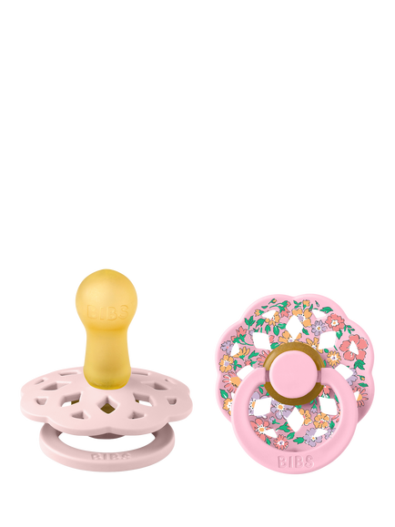 BIBS x Liberty Boheme Baby Soothers, Pack of 2, Oscar Meadow, Size 2 - view 2, Oscar Meadow