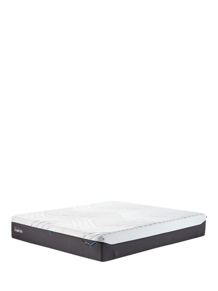 TEMPUR OUTLET Pro® Luxe CoolQuilt Memory Foam Mattress, Soft Tension, Super King Size, White