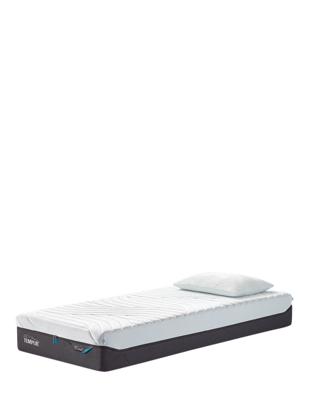 TEMPUR OUTLET Pro® Plus CoolQuilt Memory Foam Mattress, Soft Tension, Single, White