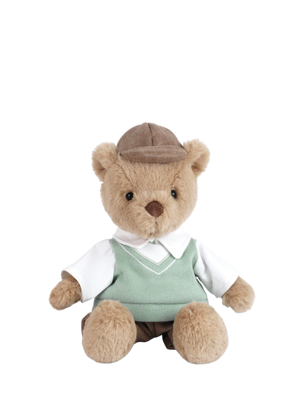 Mon Ami Bogey Golf Bear Plush Soft Toy - view 2, Multi