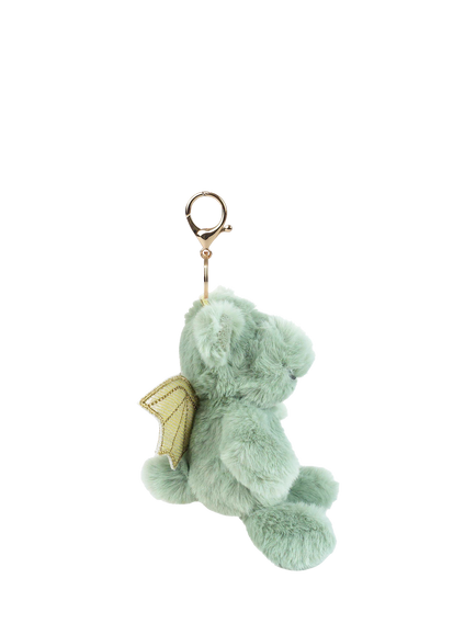 Mon Ami Dax Dragon Plush Bag Charm - view 2, Multi