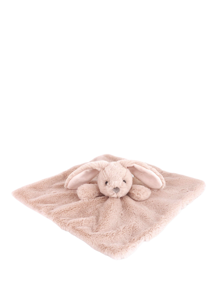Mon Ami Faith Bunny Fur Lovie Comfort Blanket, Pink - view 2, Multi