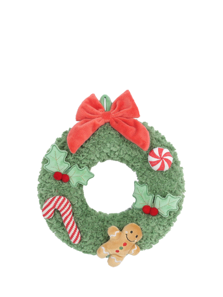 Mon Ami Festive Christmas Wreath Plush Soft Toy, Multi