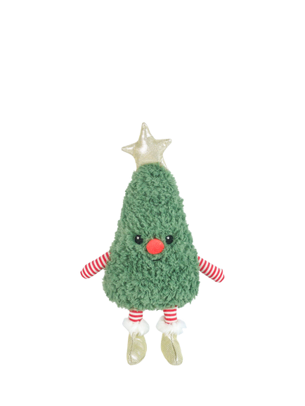Mon Ami Joyful Mini Plush Christmas Tree, Multi