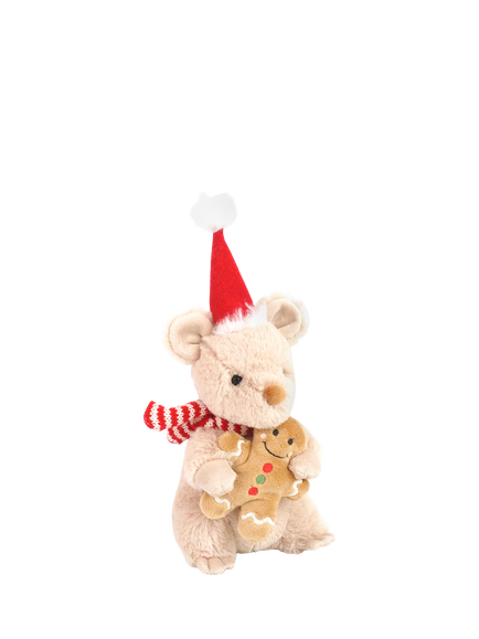 Mon Ami Mouse & Gingerbread Cookie Plush Soft Toy - view 2, Multi