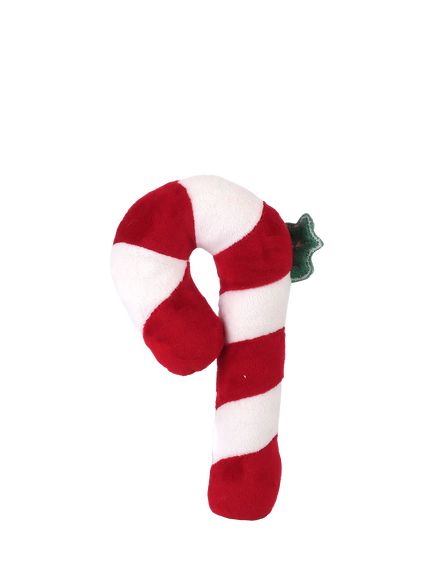 Mon Ami Red Candy Cane Plush Soft Toy - view 2, Multi