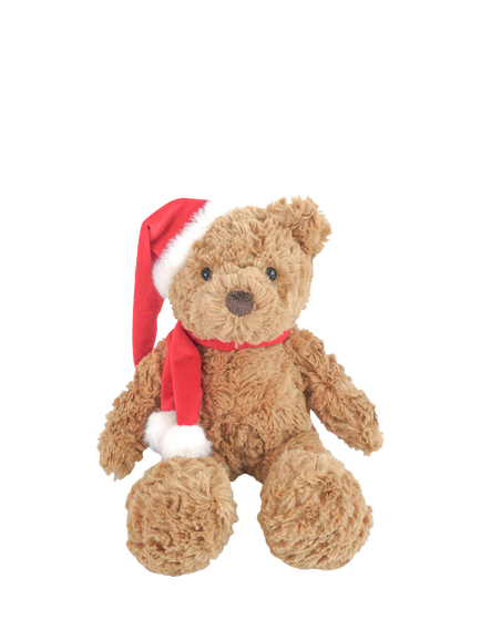 Mon Ami Santa Bear Plush Soft Toy, Multi